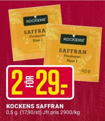 KOCKENS SAFFRAN