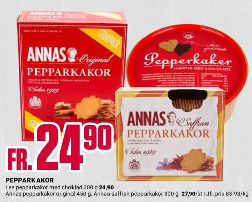 Pepparkakor