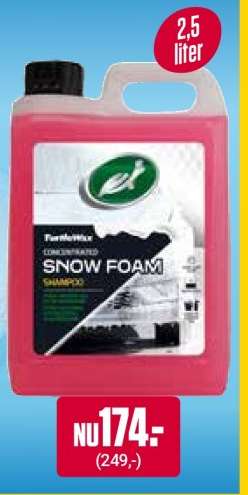 Snow Foam Shampoo