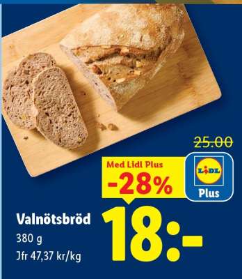 Valnötsbröd