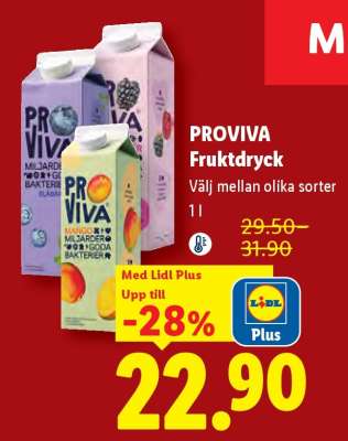 Proviva Fruktdryck