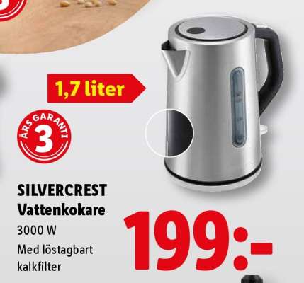 SILVERCREST Vattenkokare