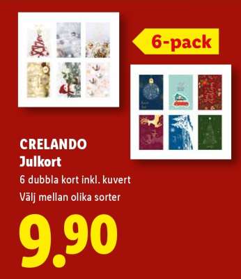 CRELANDO Julkort