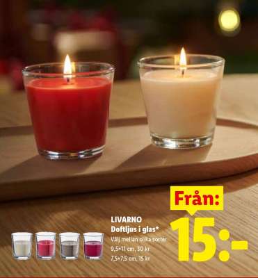 Livarno Doftljus i glas