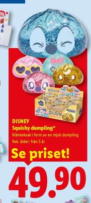DISNEY Squishy dumpling