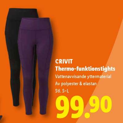 CRIVIT Thermo-funktionstights