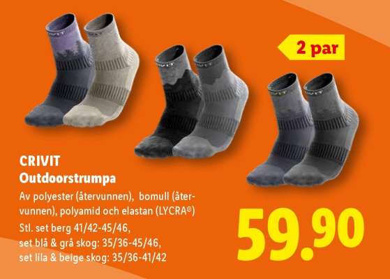 CRIVIT Outdoorstrumpa