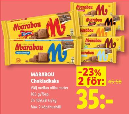 Marabou chokladkaka