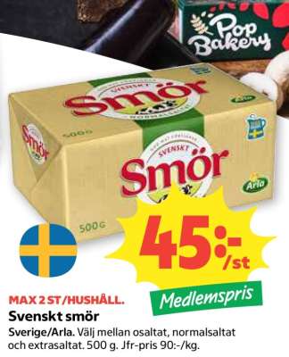 SVENSKT SMÖR