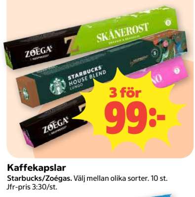 KAFFEKAPSLAR