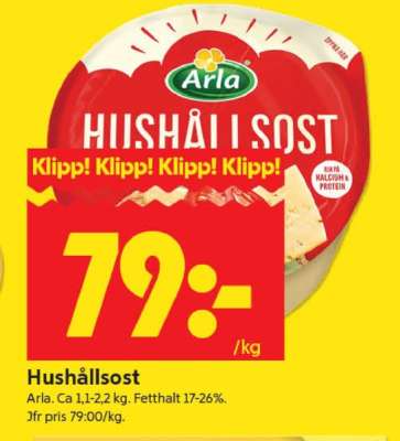 Hushållsost