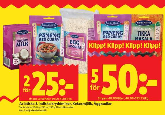 Santa Maria Products