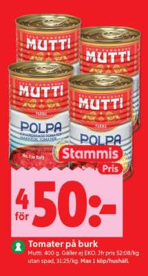 Tomater på burk