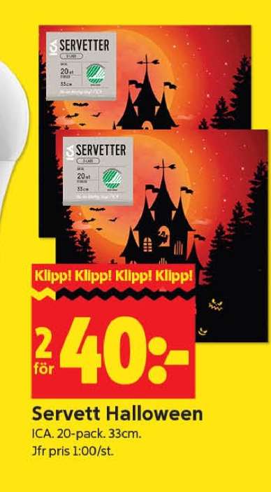 Servett Halloween