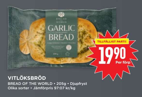 Vitlöksbröd