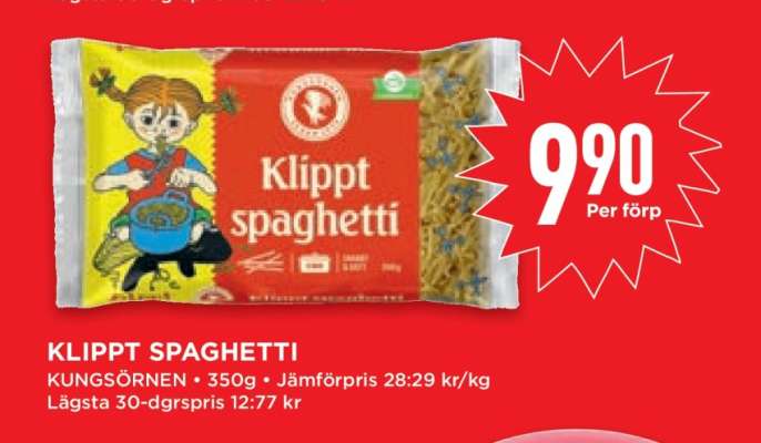 Klippt Spaghetti
