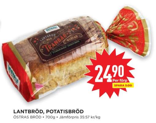 Lantbröd, Potatisbröd