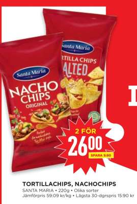 Tortillachips, Nachochips