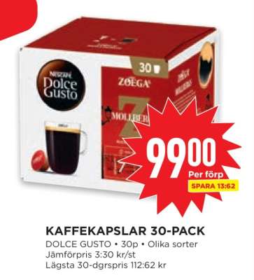 KAFFEKAPSLAR 30-PACK