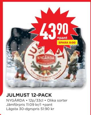 Julmust 12-pack
