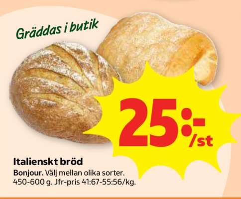 Italienskt bröd