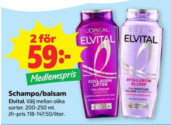 Schampo, Balsam Elvital