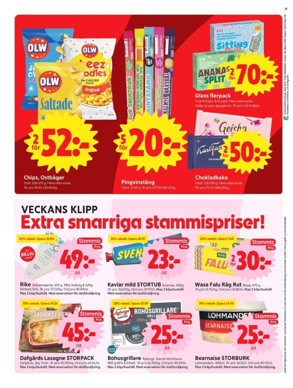 ICA reklamblad - 19/10 2026 - 25/10 2026. Sida 8