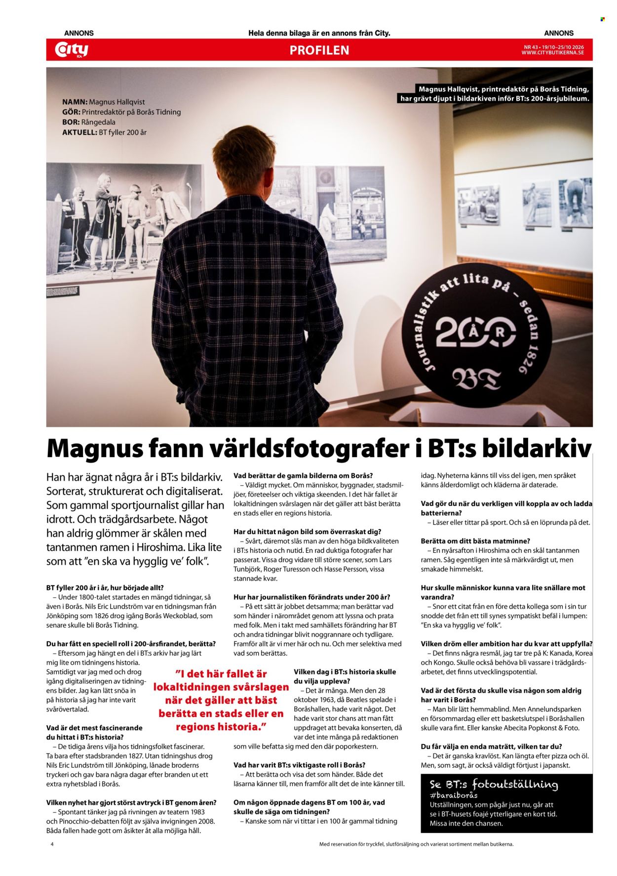 ICA reklamblad - 19/10 2026 - 25/10 2026. Sida 4