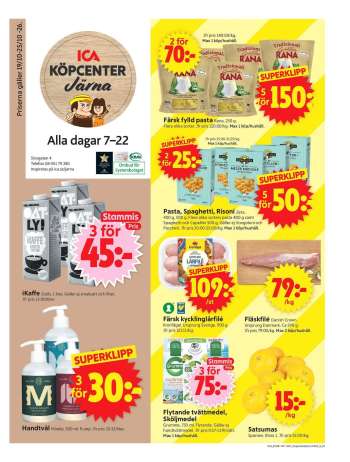 ICA reklamblad - 19/10 2026 - 25/10 2026.