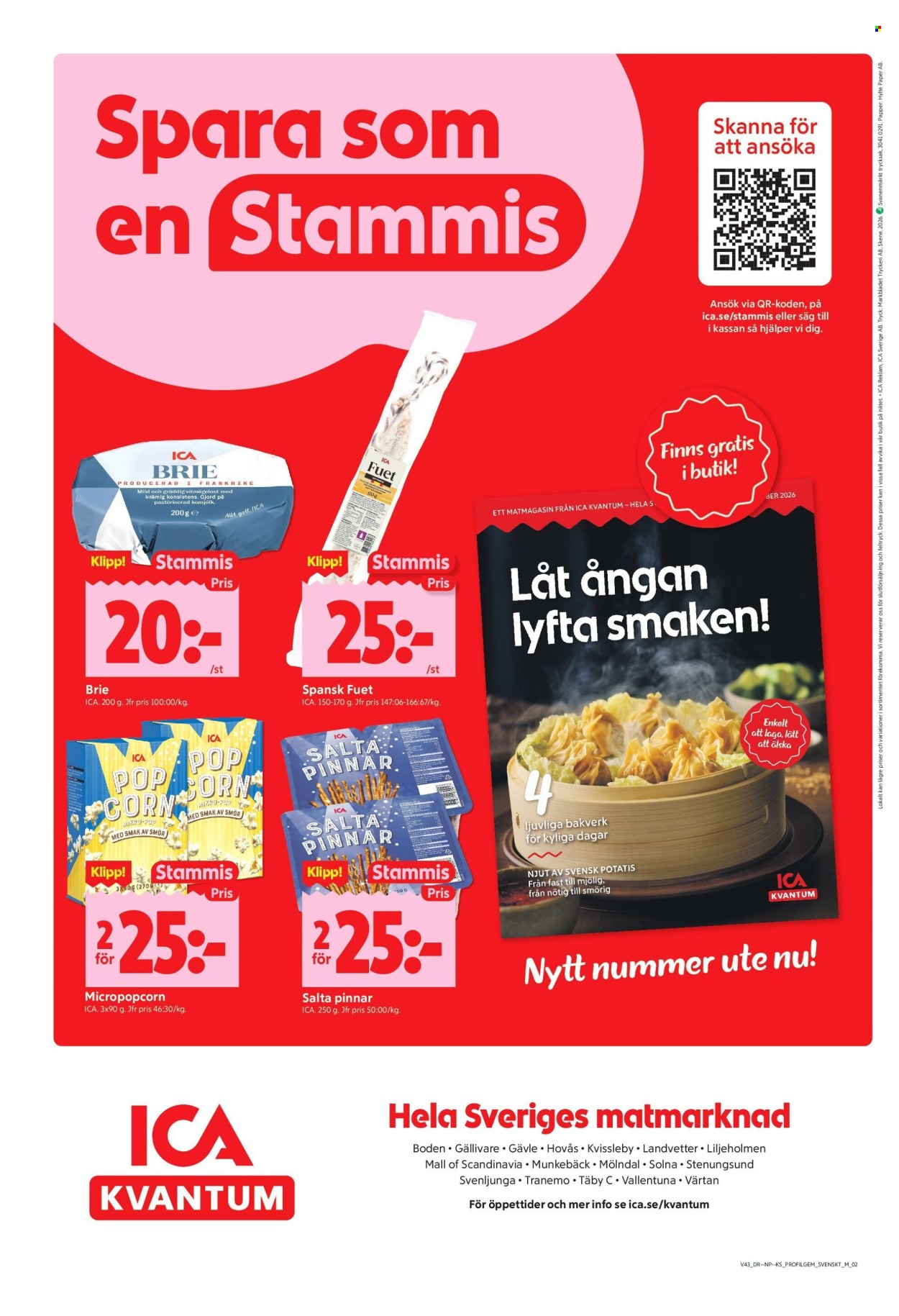 ICA reklamblad - 19/10 2026 - 25/10 2026. Sida 10