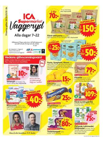 ICA reklamblad - 19/10 2026 - 25/10 2026.