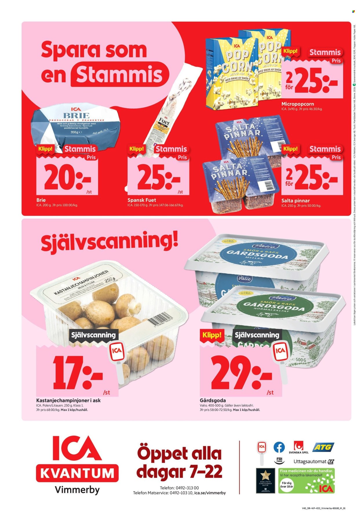 ICA reklamblad - 19/10 2026 - 25/10 2026. Sida 12