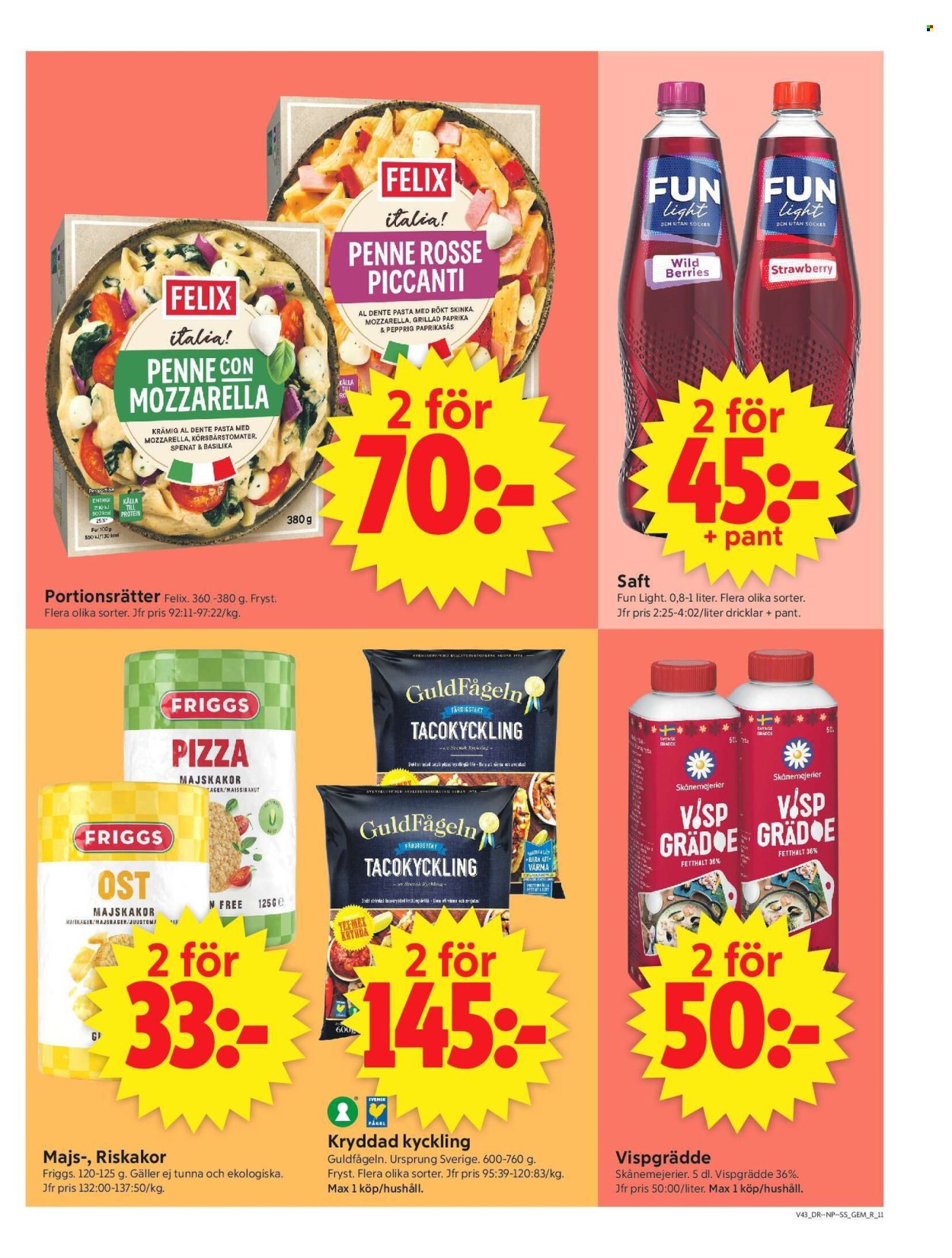 ICA reklamblad - 19/10 2026 - 25/10 2026. Sida 13