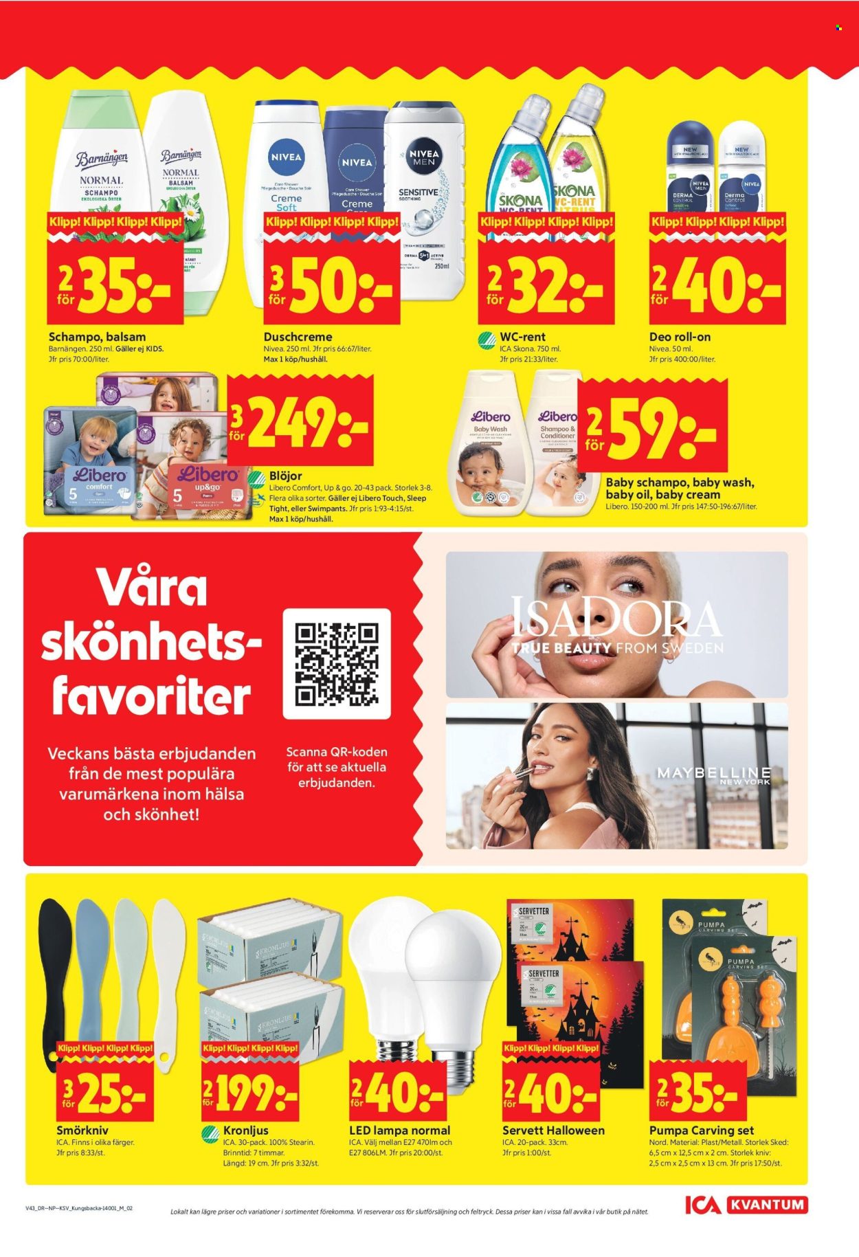 ICA reklamblad - 19/10 2026 - 25/10 2026. Sida 9