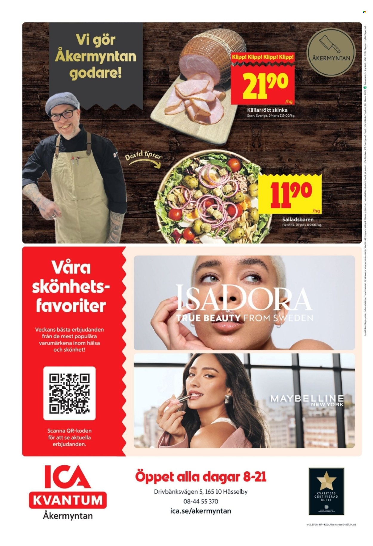 ICA reklamblad - 19/10 2026 - 25/10 2026. Sida 10