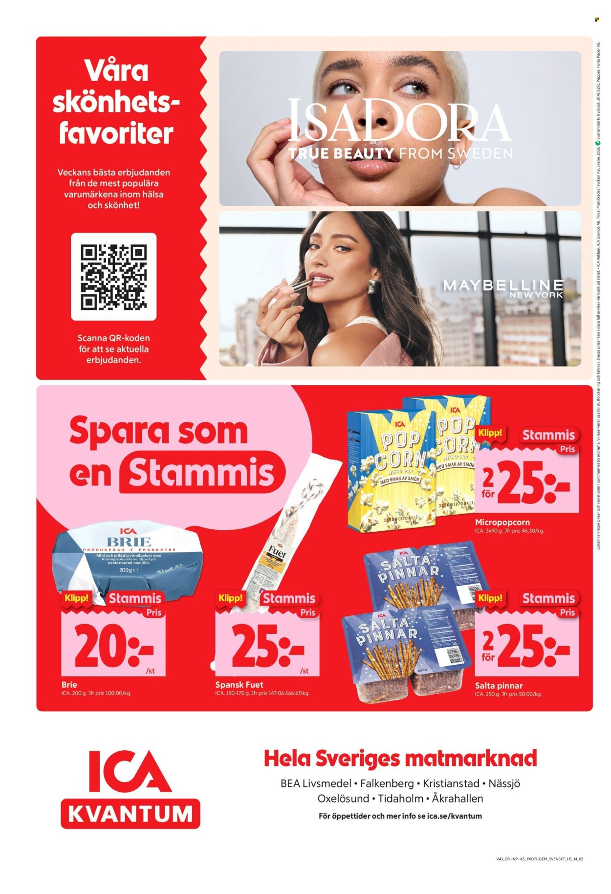 ICA reklamblad - 19/10 2026 - 25/10 2026. Sida 10