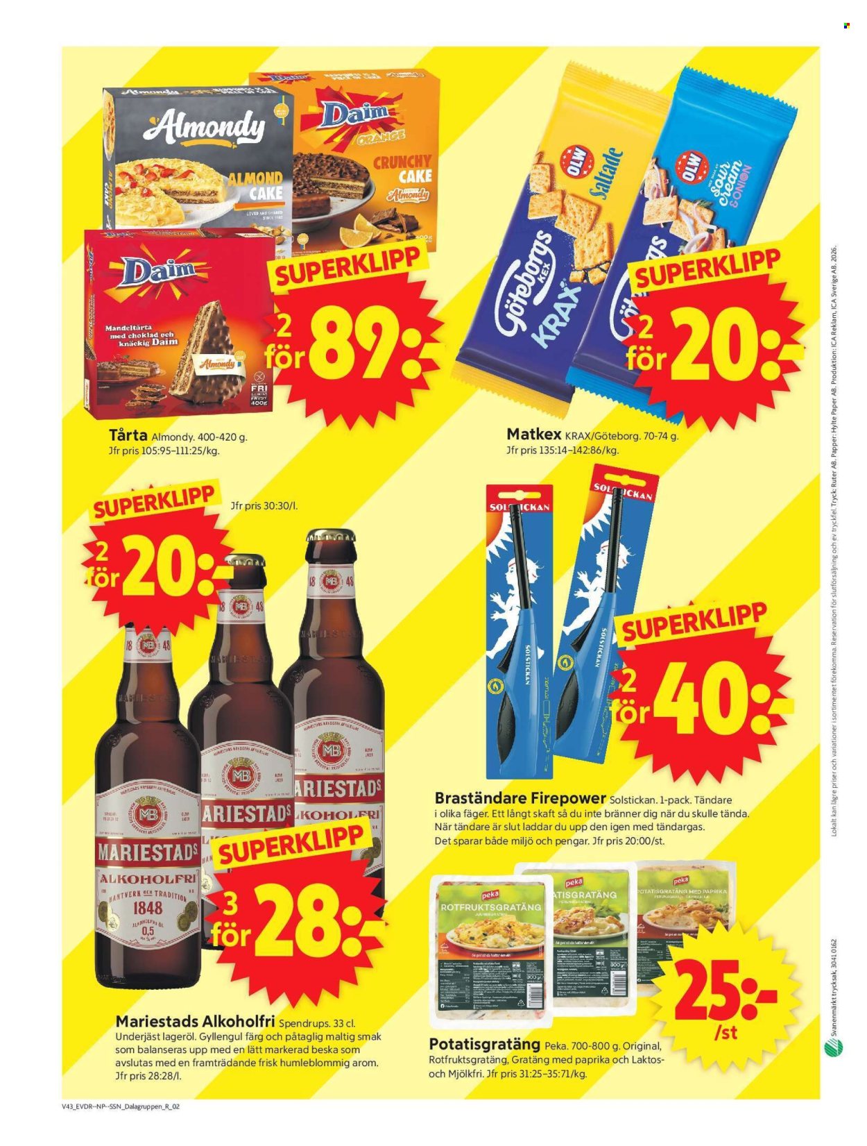 ICA reklamblad - 19/10 2026 - 25/10 2026. Sida 14