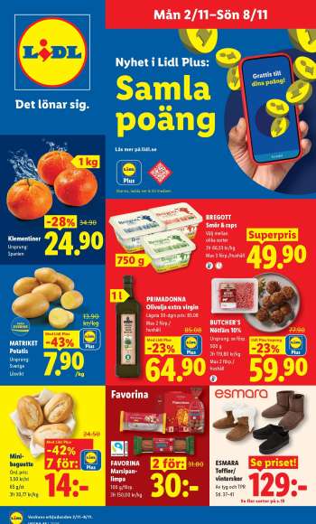 Lidl reklamblad - 2/11 2026 - 8/11 2026.
