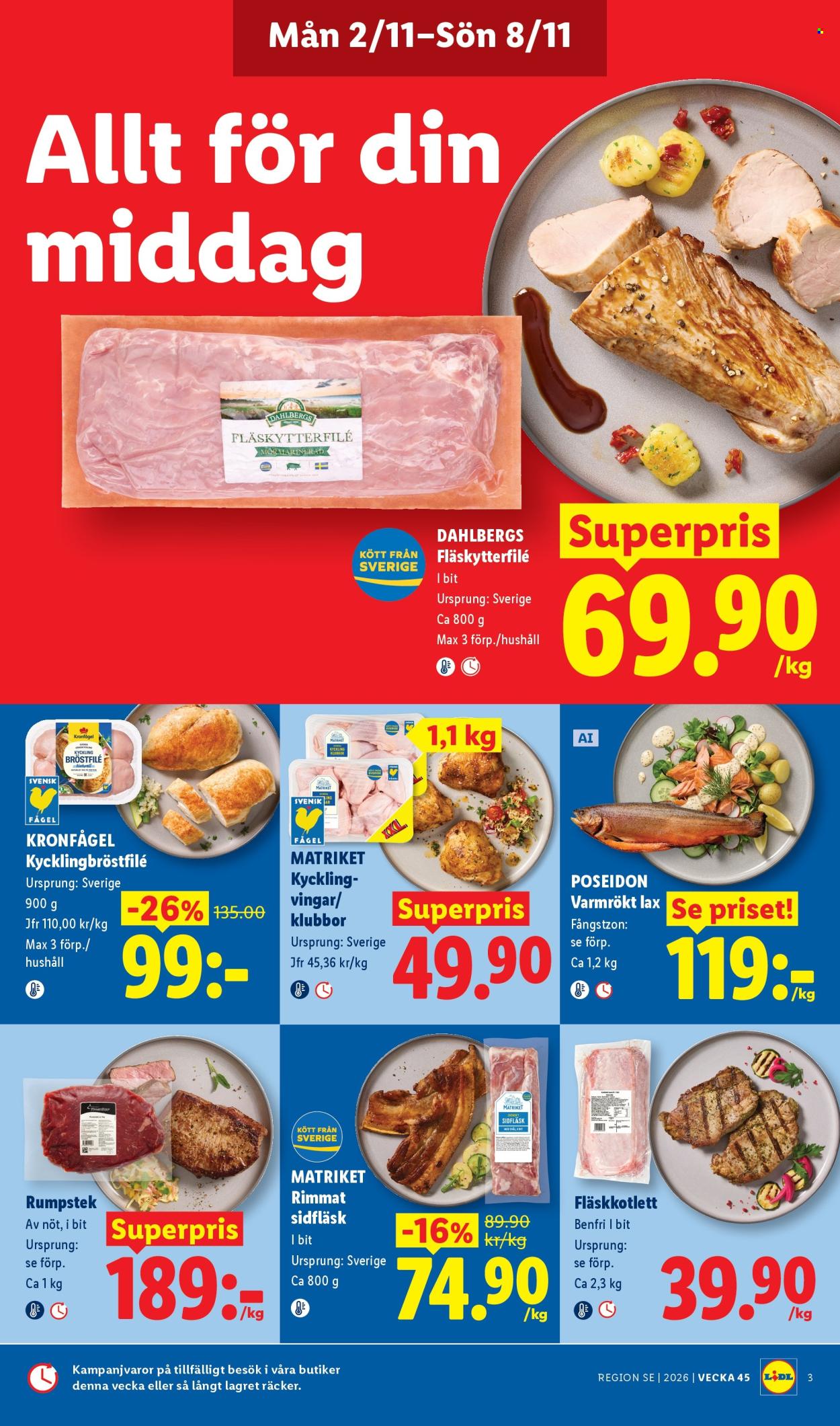 Lidl reklamblad - 2/11 2026 - 8/11 2026. Sida 3