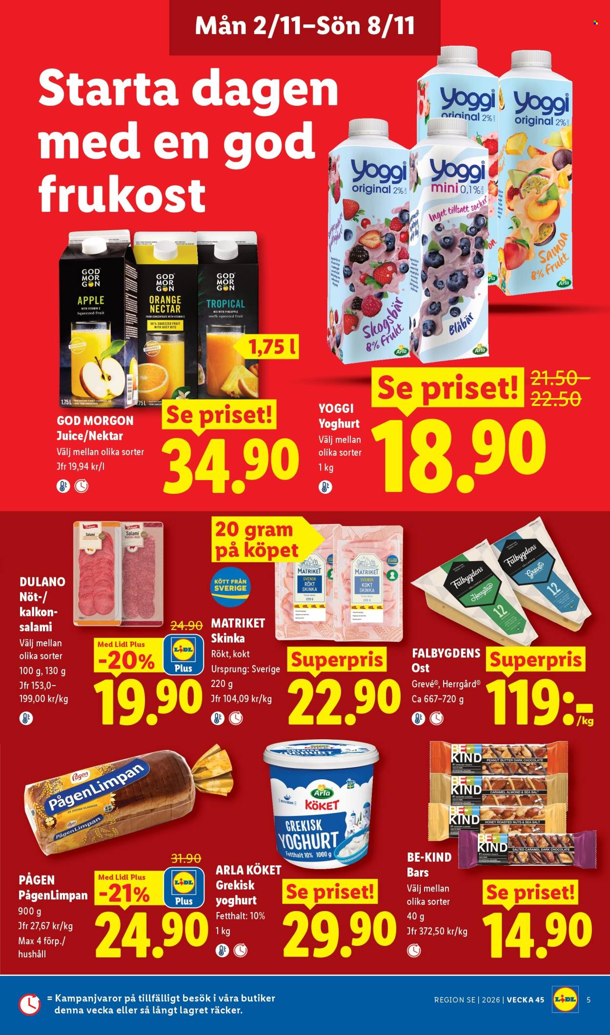 Lidl reklamblad - 2/11 2026 - 8/11 2026. Sida 5