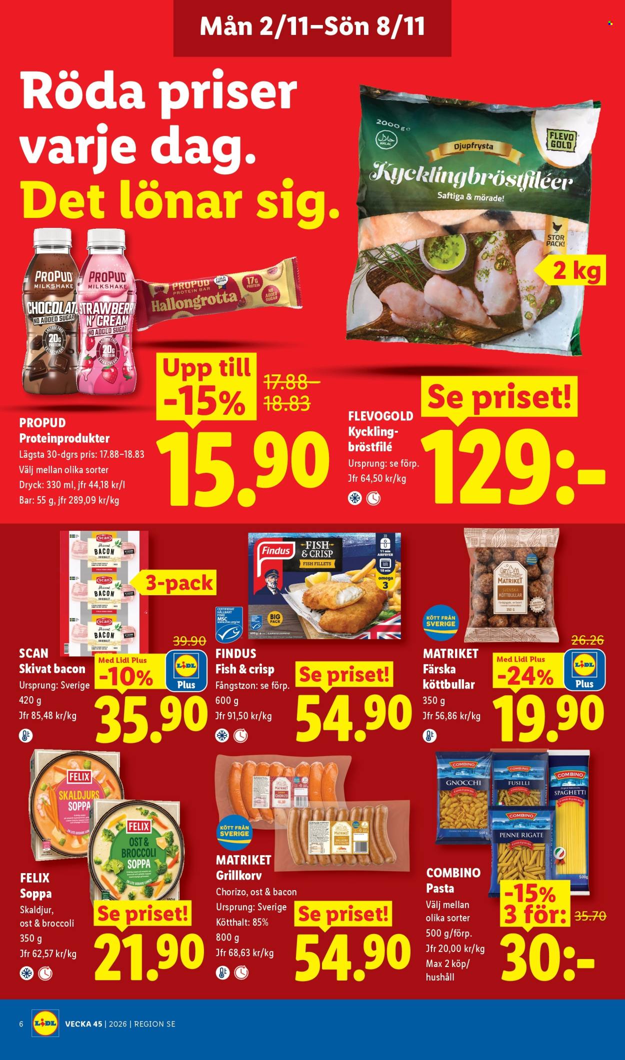 Lidl reklamblad - 2/11 2026 - 8/11 2026. Sida 6