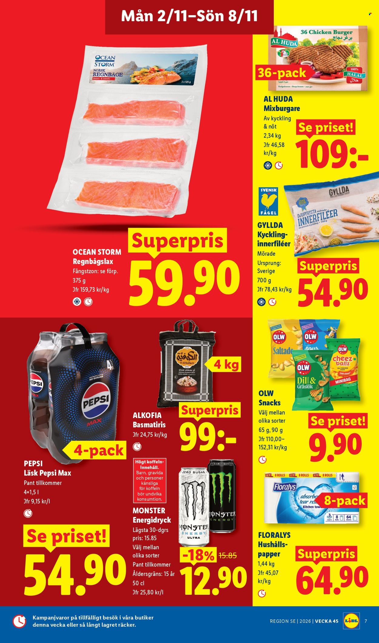Lidl reklamblad - 2/11 2026 - 8/11 2026. Sida 7