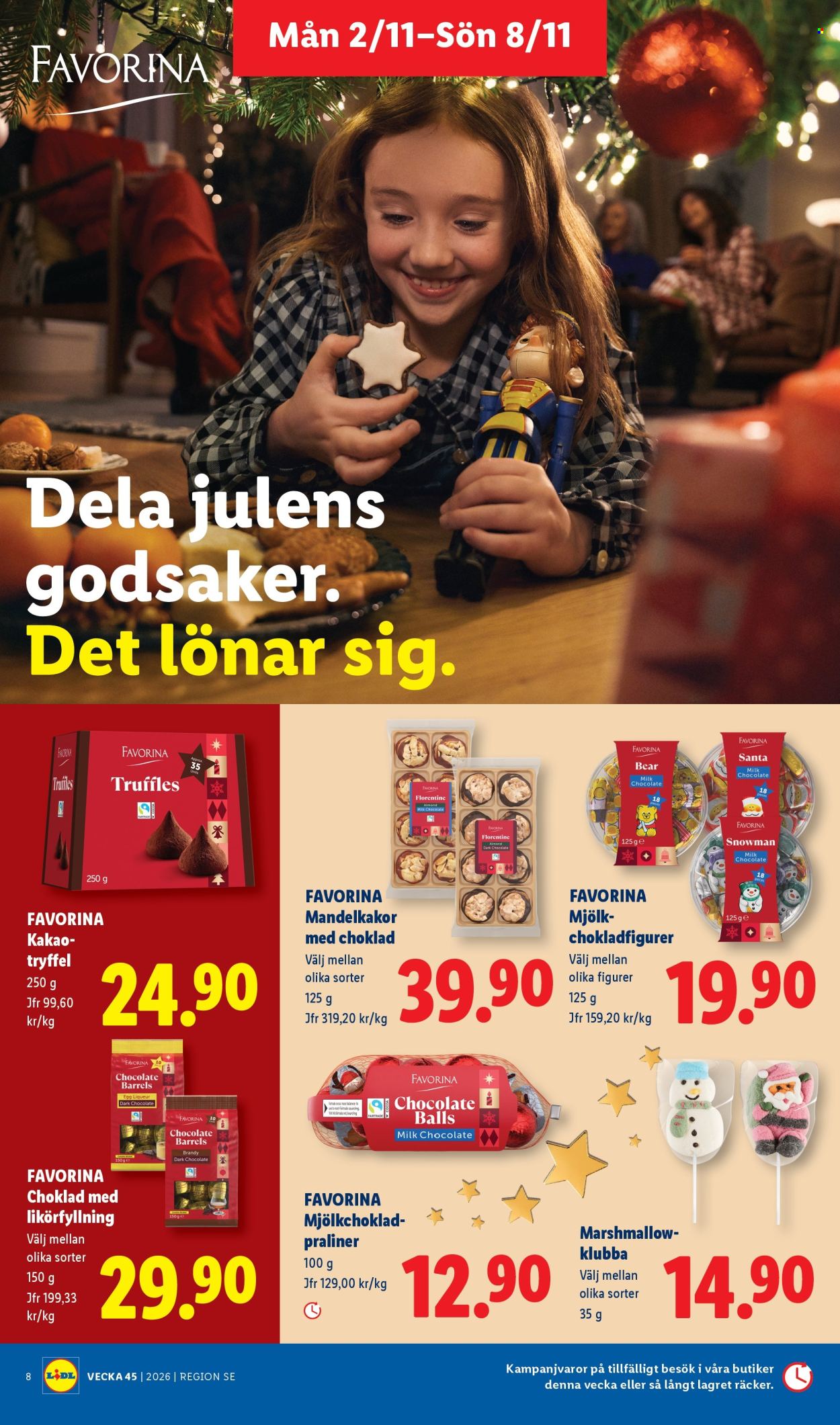 Lidl reklamblad - 2/11 2026 - 8/11 2026. Sida 8