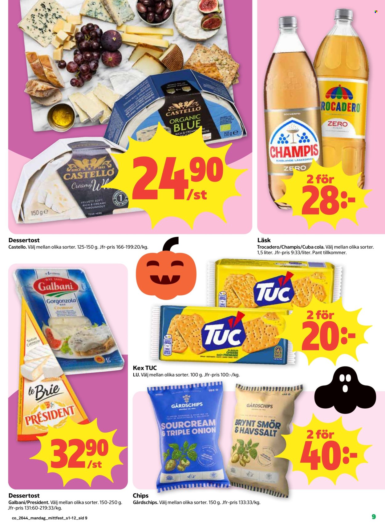 Coop reklamblad - 26/10 2026 - 1/11 2026. Sida 9