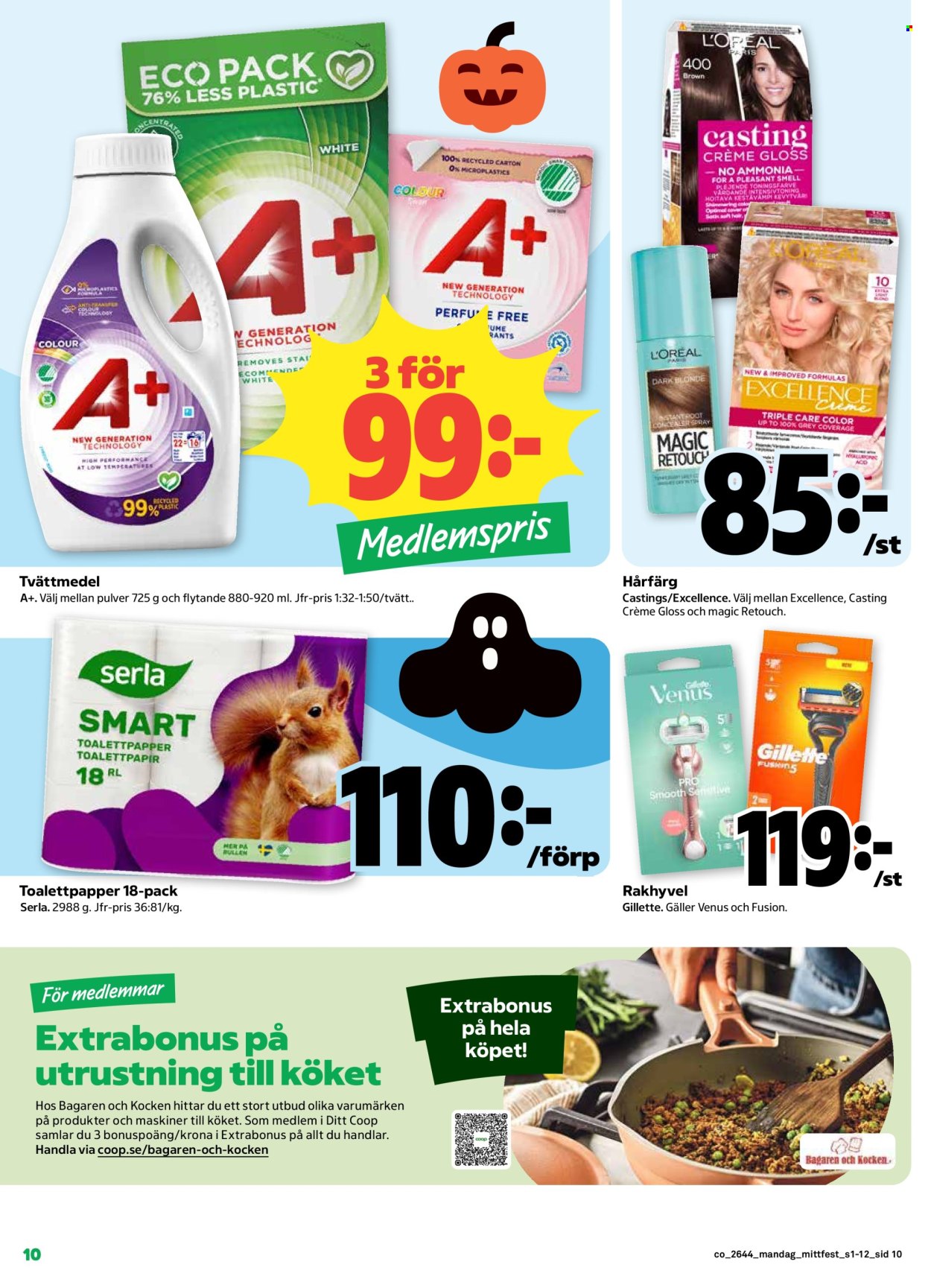 Coop reklamblad - 26/10 2026 - 1/11 2026. Sida 10
