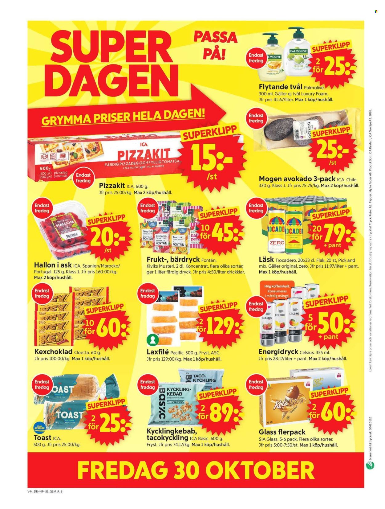 ICA reklamblad - 26/10 2026 - 1/11 2026. Sida 10