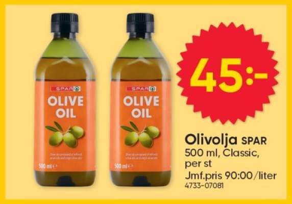 Olivolja SPAR