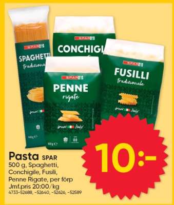 Pasta SPAR