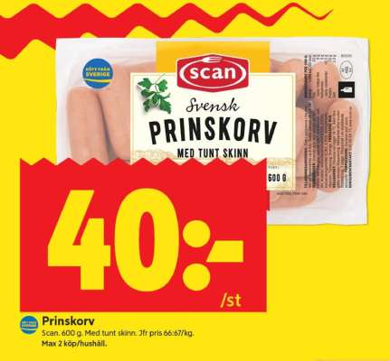 PRINSKORV