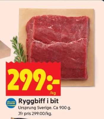 Ryggbiff i bit